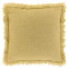 Kissen Lauri Boucle gelb 45x45 cm