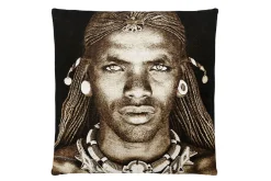 Kissen Samburu Warrior Kenya 45 x 45 cm
