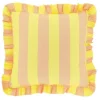 Kissen Seppl gestreift gelb 45*45 cm
