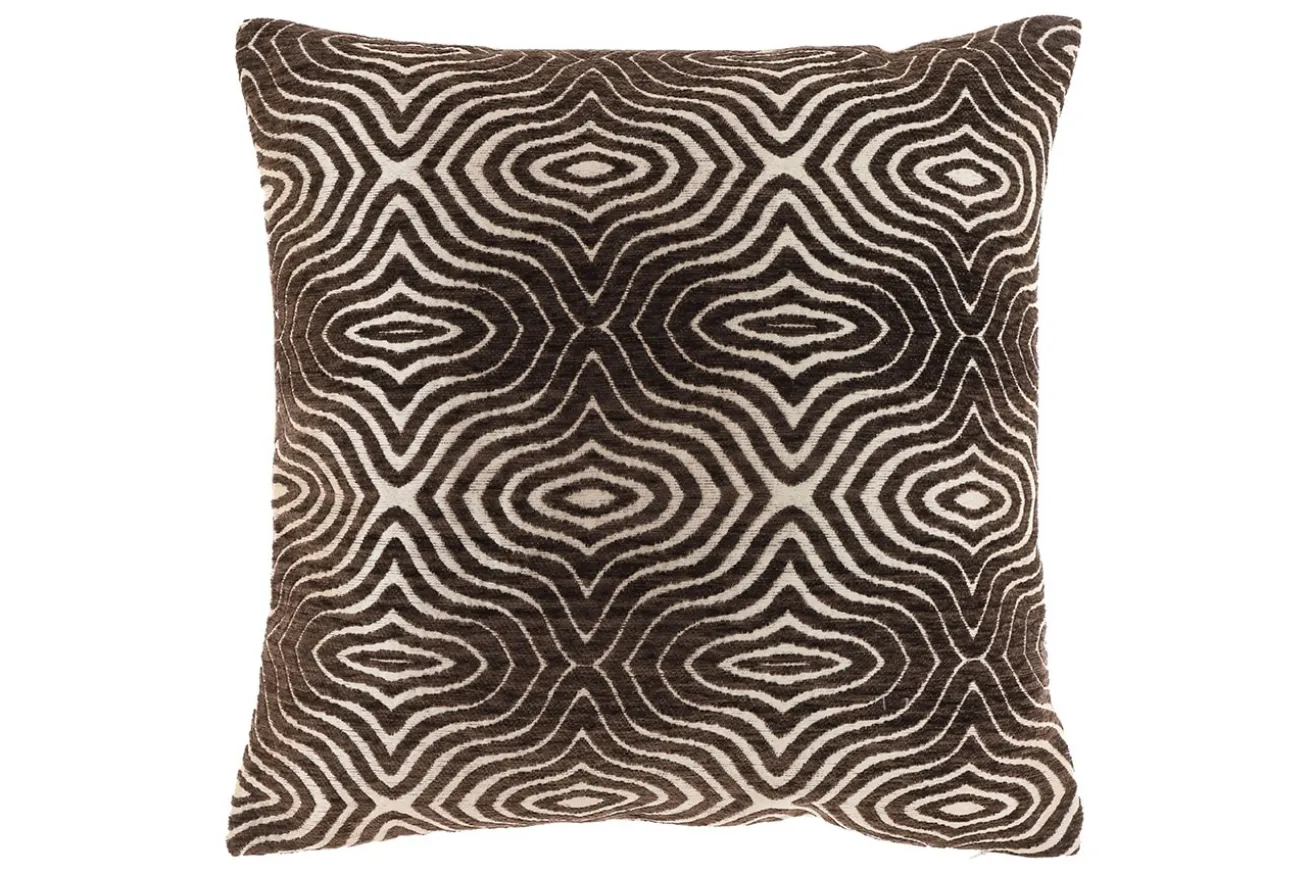 Kissen Sirna 45x45cm dunkelbraun