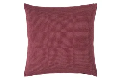 Kissenhülle Cane bordeaux 50x50cm