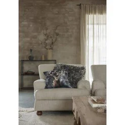 Kissenhülle Curly dunkelgrau