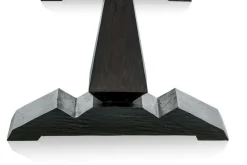 Klostertisch Massivholz schwarz 220