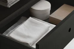 Kommode Spindle Eiche schwarz B 150 cm