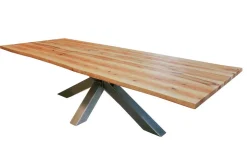 Konferenztisch Eiche massiv organische Kante 240