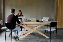 Konferenztisch Mikado Eiche oval 267 cm