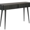 Konsole Barbara Massivholz schwarz
