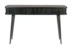 Konsole Barbara Massivholz schwarz