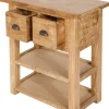 Konsolentisch Loft Teakholz B 75 cm