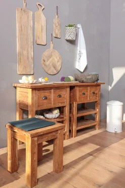 Konsolentisch Loft Teakholz B 75 cm