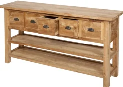 Konsolentisch Loft Teakholz B 160 cm