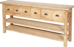 Konsolentisch Loft Teakholz B 180 cm