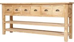 Konsolentisch Loft Teakholz B 180 cm