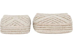 Körbe 2er Set Bambus natur