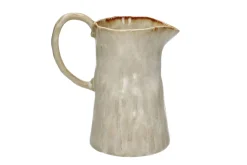 Krug Ascoli greige H 24 cm