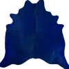 Kuhfell dunkelblau 3-4qm