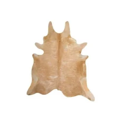 Kuhfell natur beige/weiß 3,5-3,95 qm