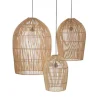 Lampenschirm Isla Rattan natural 3er Set