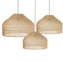 Lampenschirm Ivy Rattan natur M