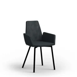 Lederstuhl Match 43 M0312 uni anthrazit