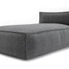 Longchair Outdoor Silky grau