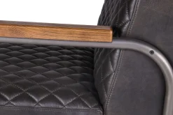 Lounge Sessel Marco 1940 Leder schwarz