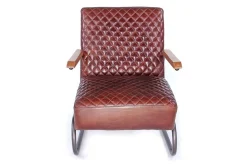 Lounge Sessel Marco 1940 Leder braun