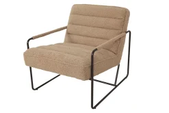 Lounge Sessel Marco Century Boucléstoff camel