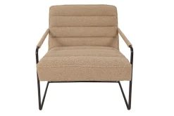 Lounge Sessel Marco Century Boucléstoff camel