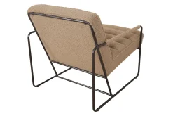 Lounge Sessel Marco Century Boucléstoff camel