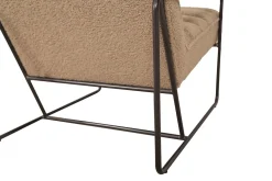 Lounge Sessel Marco Century Boucléstoff camel