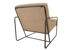 Lounge Sessel Marco Century Boucléstoff camel