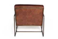 Lounge Sessel Marco Century Leder braun