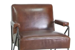 Lounge Sessel Marco Havana Leder braun