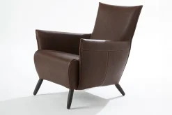 Loungesessel Cheo Leder braun