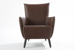 Loungesessel Cheo Leder braun