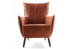 Loungesessel Cheo Leder cognac
