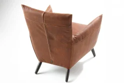 Loungesessel Cheo Leder cognac