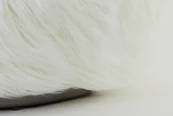 Loungesessel Gumaca Fell weiß