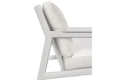 Loungesessel Jack Aluminium weiß