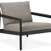 Loungesessel Jack Teak off white