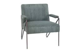 Loungesessel Marco Havana Cordstoff olivgrün