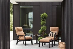 Loungesessel Slide verstellbar gold