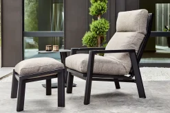 Loungesessel Slide verstellbar grau