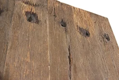 Massivholztisch Alteiche Eiche Metallgestell