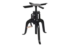 Mittelfuß schwarz höhenverstellbar bis 90cm