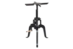 Mittelfuß schwarz höhenverstellbar bis 90cm