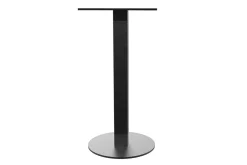 Mittelfuss Tischgestell Rohstahl schwarz 100