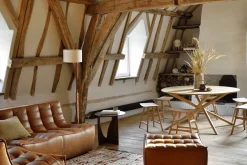 Modulsofa N701 Eckelement braun