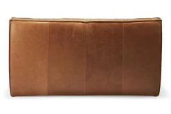 Modulsofa N701 2-Sitzer B 140 cm braun